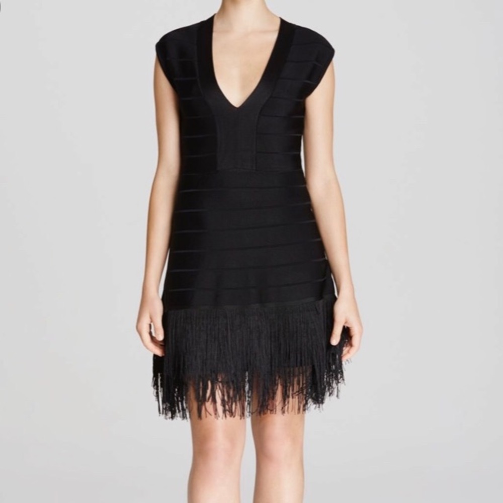 French Connection Fringe Dress